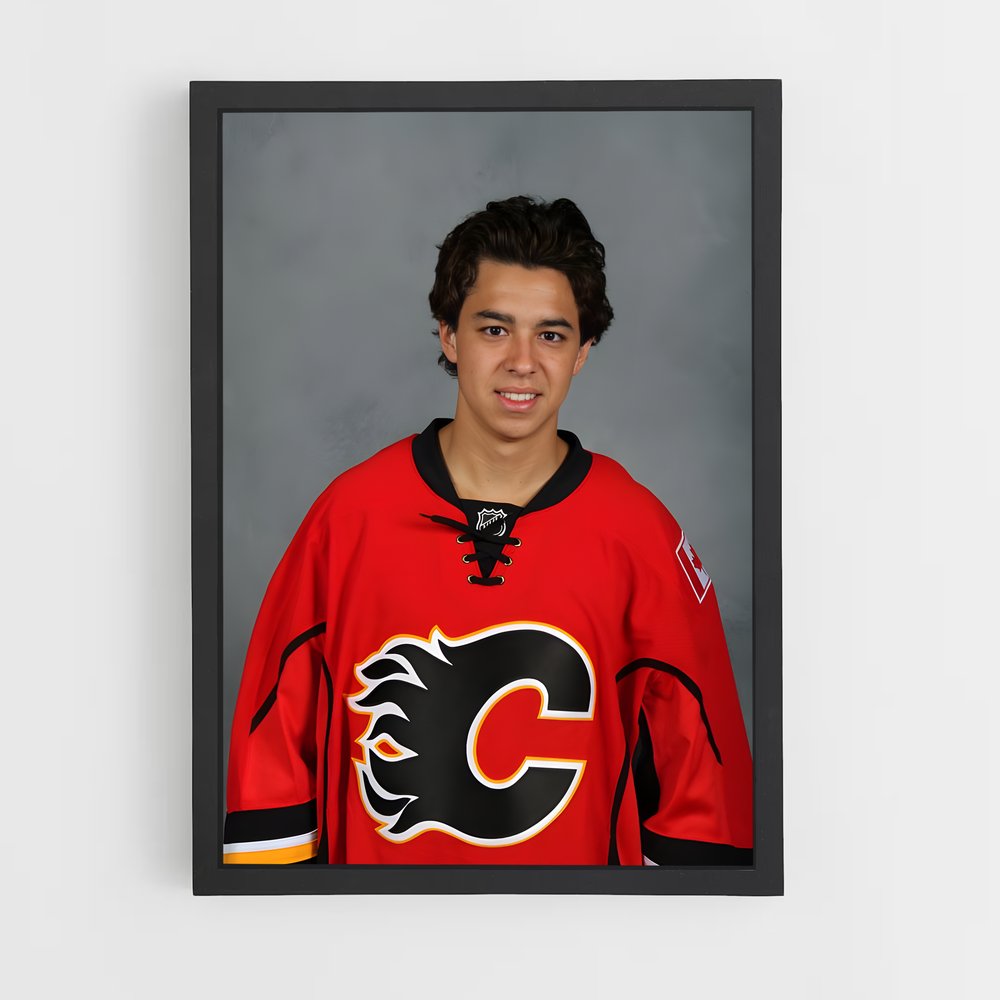 Poster La Légende de Johnny – affiche Hockey sur glace (vue 2)